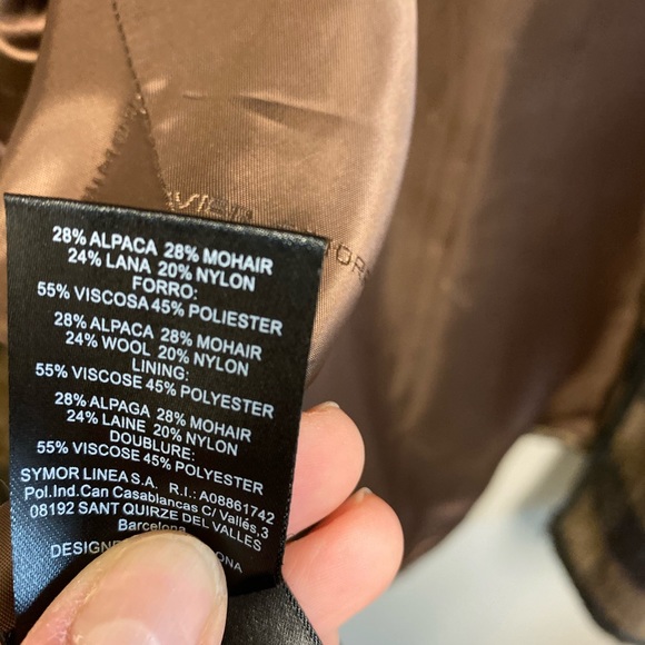 JAVIER SIMORRA Plaid Parka SZ 10 - Picture 6 of 8